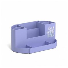 Подставка настольная пластиковая ErichKrause Victoria Lavender, фиолетовая