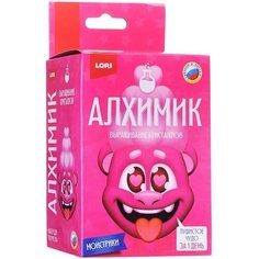 Выращивание кристаллов LORI "Монстрики. Малиновый", от 10 лет, в коробке (Крп-006)