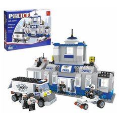 Конструктор «Полицейский участок», 449 деталей Keyixing