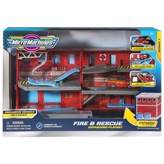 Игровой набор MicroMachines - пожарная станция Jazwares
