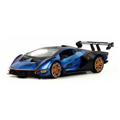 Масштабная модель Lamborghini Essenza SCV12 синий/ Ламборгини / машинка Нет бренда