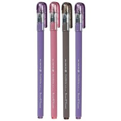 Набор ручек Bruno Visconti шариковые 4 штуки, 0,5 мм, синяя FirstWrite "RIO"