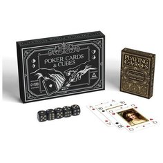 Подарочный набор 2 в 1 "Poker cards and cubes", 54 карты, кубики ЛАС ИГРАС