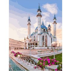 Картина по номерам Весенняя мечеть 40х50 см Hobby Home