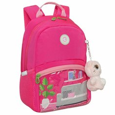 Рюкзак для внешкольных занятий GRIZZLY с карманом для ноутбука 13", одним отделением, для девочки RO-370-1/3 Guangzhou Guangfeng Leather Co.,Ltd