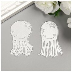 Нож для вырубки сталь "Осьминог" 6,3х4,2 см КНР