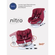 Автокресло Rant Nitro isofix UB619 группа 0+/1/2/3 от 0 до 12 лет вес 0-36 кг рост 40-145 см, Red РАНТ