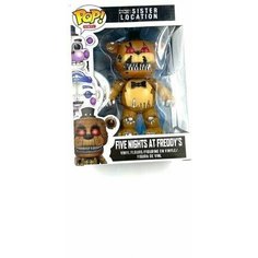 Фигурка "Герои игр" Funko POP! Аниматроники (FNaF) Медведь Фредди SB