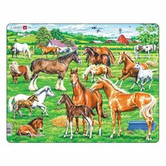 Пазл Larsen Лошади, 33 эл.