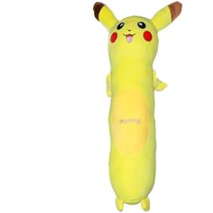 Мягкая игрушка Пикачу батон, длинный пикачу, желтый размер 120 см Sun Toys