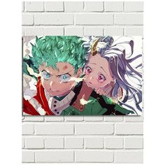 Картина по номерам Аниме моя геройская академия (Идзуку Мидория, Кацуки Бакуго) - 7997 Г 60x40