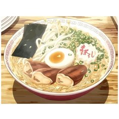 Картина по номерам на холсте еда из аниме - 1