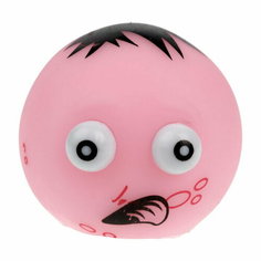 Игрушка-антистресс 1toy Пучеглаз-антистресс розовый "Зомби"