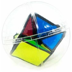 Необычная Гловоломка ShengShou Rock Cube / Головоломка для подарка / Черный пластик
