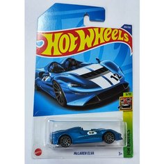 Hot Wheels Машинка базовой коллекции McLAREN ELVA синяя C4982/HCX54