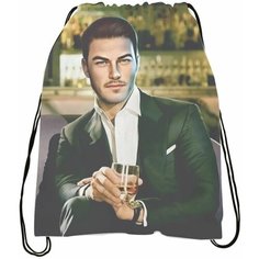 Мешок - сумка для обуви Kлуб Poмaнтики: Дpaкулa. Иcтopия Любви № 10 Bugrikshop