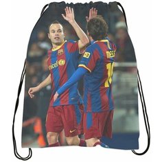 Мешок для обуви футбольный клуб Барселона - Barcelona № 27 Bugrikshop