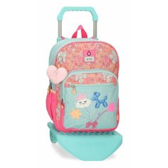 Рюкзак для девочки 38 см с тележкой Enso Baloons ЭНСО