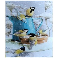 Картина по номерам Синичкина столовая 40х50 см АртТойс