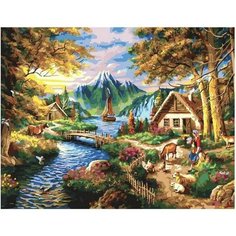 Картина по номерам Райское местечко 40х50 см АртТойс