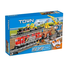 Конструктор/ Сити/ Город/ Грузовой поезд/ 1033 деталей/ Подарок для мальчика/ для ребенка Toys