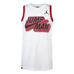 Подростковая майка Jumpman x Nike Stacked Jersey Jordan