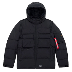 Мужской пуховик Hooded Puffer Jacket Alpha Industries