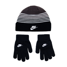 Детский набор: шапка и перчатки Nike Striped Beanie & Gloves Set