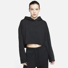 Женская толстовка Yoga Luxe Cropped Fleece Hoodie Nike