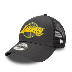 Кепка LA Lakers Home Field Grey 9FORTY Trucker Cap New Era