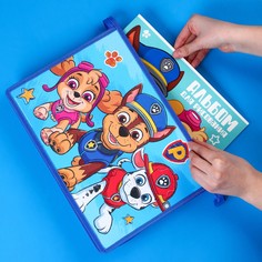 Папка пластиковая а4, на молнии, щенячий патруль PAW Patrol