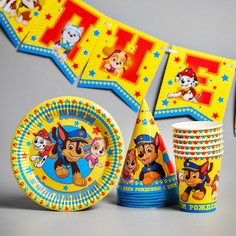 Набор бумажной посуды, на 6 персон PAW Patrol