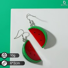 Серьги пластик Queen Fair