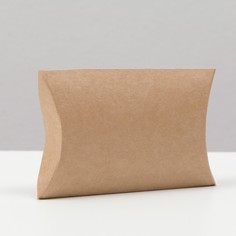 Коробка складная крафт, 11 х 8 х 2 см, набор 10 шт. No Brand