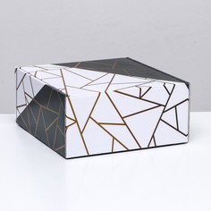 Коробка самосборная, без окна No Brand