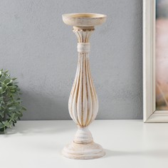 Подсвечник дерево на 1 свечу No Brand