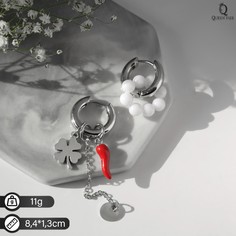 Серьги со съемным элементом Queen Fair