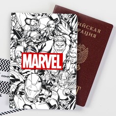 Обложка для паспорта Marvel