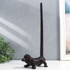 Сувенир чугун подставка для полотенец No Brand