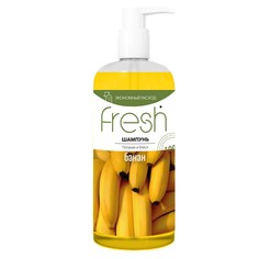 Шампунь fresh питание и блеск банан 750 Modum