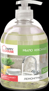 Мыло жидкое happy house лемонграсс 500 Romax