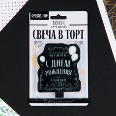 Свеча в торт Страна Карнавалия