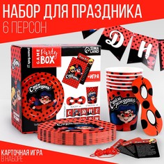 Набор бумажной посуды Страна Карнавалия