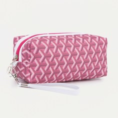 Косметичка на молнии, цвет розовый No Brand