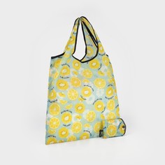 Сумка складная на без застежки, цвет желтый No Brand