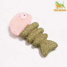 Игрушка для кошек из прессованной кошачьей мяты Пижон