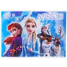 Альбом для рисования а4, 40 листов Disney