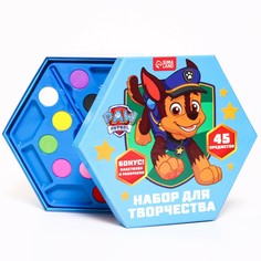 Набор для творчества, 45 предметов, щенячий патруль PAW Patrol