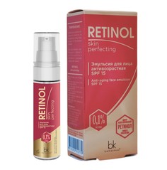 Retinol skin perfecting эмульсия для лица антивозрастная spf 15 30г Bel Kosmex
