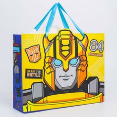 Подарочный паке, 40 х 31 х 11,5 см, трансформеры Hasbro